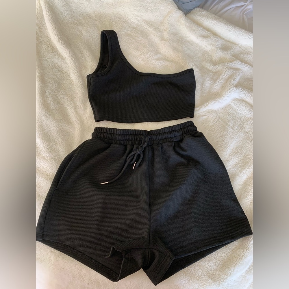 Black two piece set
